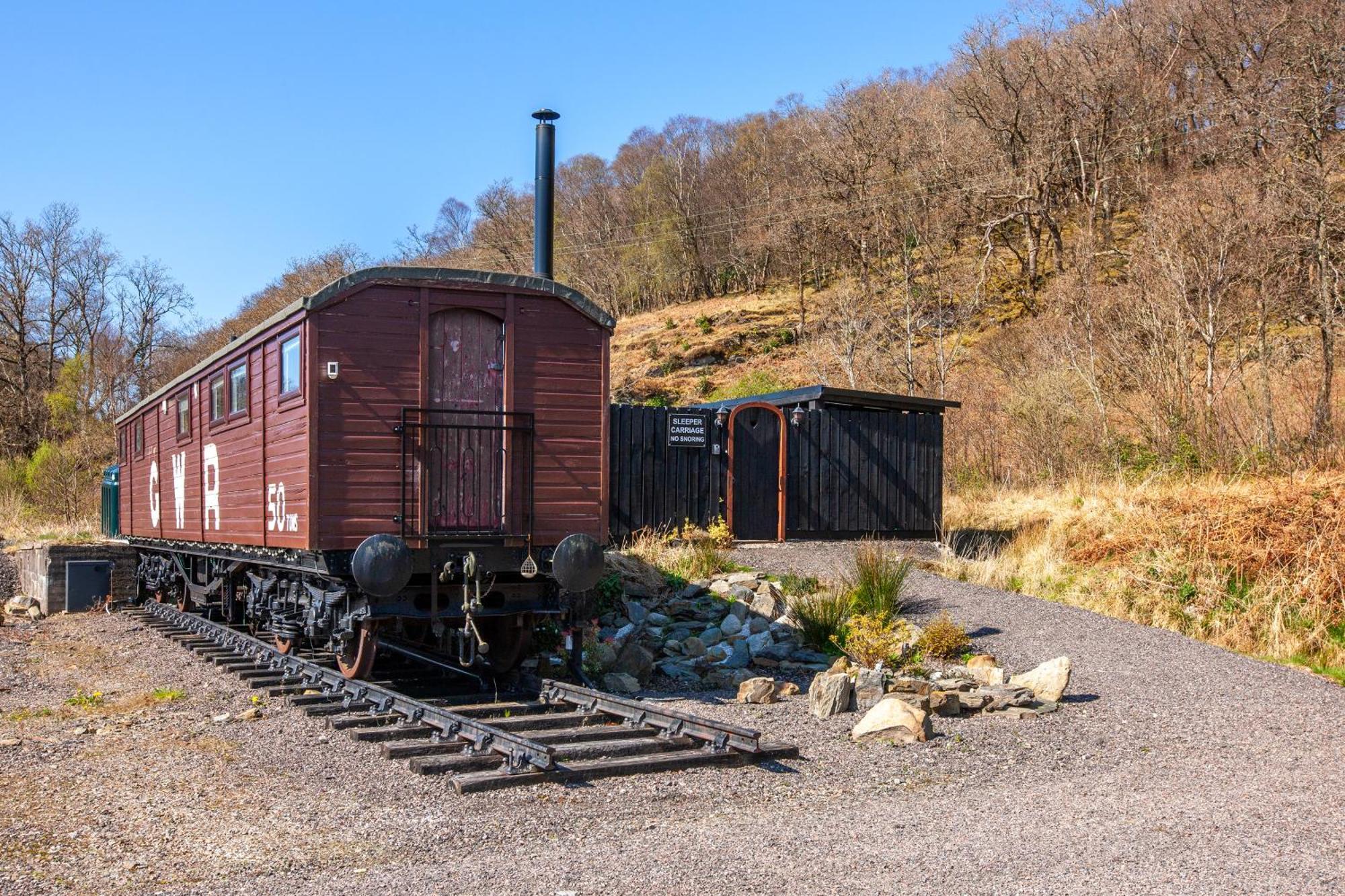 Appin Holiday Homes -Caravans, Lodges, Shepherds Hut And Train Carriage Stays Bagian luar foto